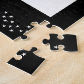 Puzzle Mariage gothique Baiser Ravens Personnalisé (Côté)