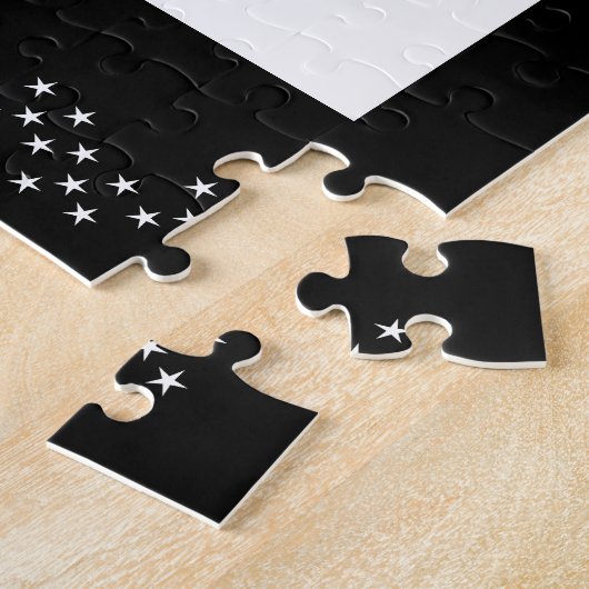 Puzzle Mariage gothique Baiser Ravens Personnalisé (Côté)