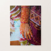 Puzzle Mariage Hunza Pakistan. (Vertical)