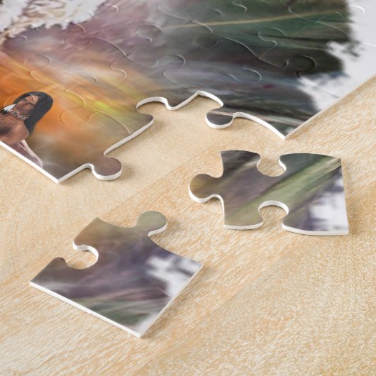 Puzzle Mariage indien américain Night Vignette (Côté)