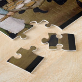 Puzzle Mariage paysan par Peiter Breugel l'Ancien 1567 (Côté)