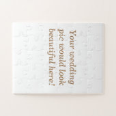 Puzzle Mariage personnalisé (Horizontal)