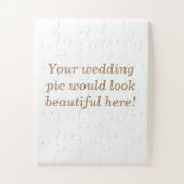 Puzzle Mariage personnalisé (Vertical)