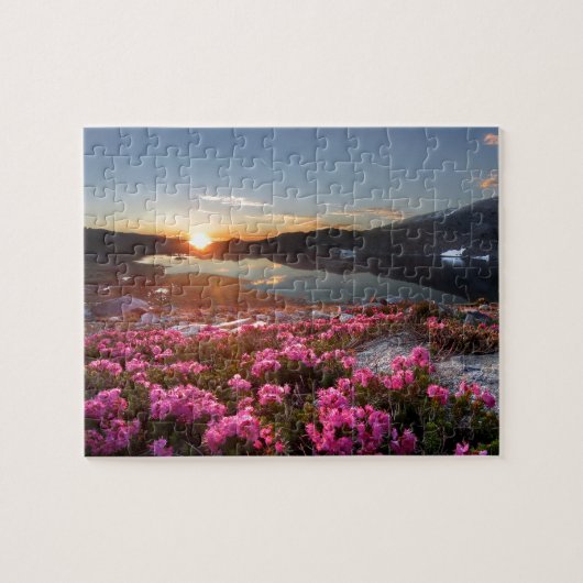 Puzzle Marie Lakes Sunrise - sentier John Muir - Ansel Ad (Horizontal)