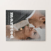 Puzzle Mariés Nouveaux mariés Valentine's Day Mariage Pho (Horizontal)