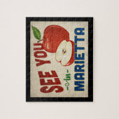 Puzzle Marietta Georgia Apple - Vintage voyage (Vertical)