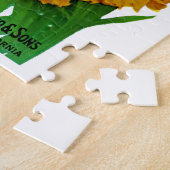 Puzzle Marigold Vintage Seed Packet (Côté)