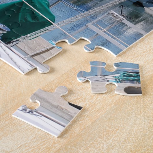 Puzzle Marina Bateaux à voile (Côté)