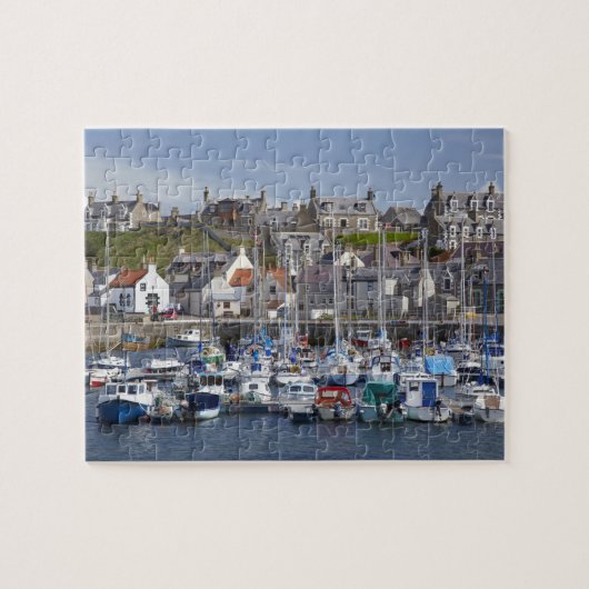 Puzzle Marina, Findochty, Moray, Écosse, Uni (Horizontal)