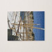 Puzzle Marina, Port de Soller, côte ouest, Majorque, (Horizontal)