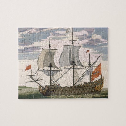 Puzzle Marine britannique : un bateau de premier ordre (Horizontal)