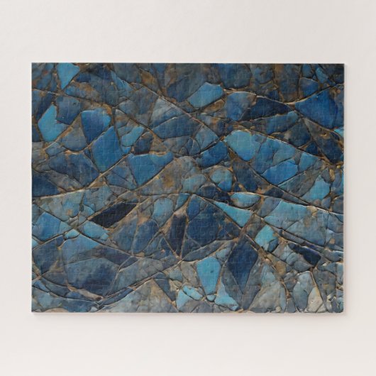 Puzzle marine de peinture Abstraite (Horizontal)