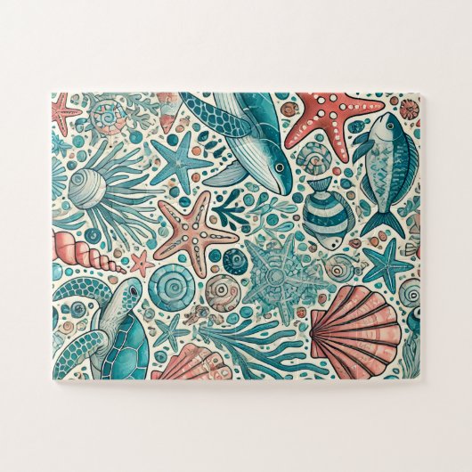 Puzzle Marine Life (Horizontal)