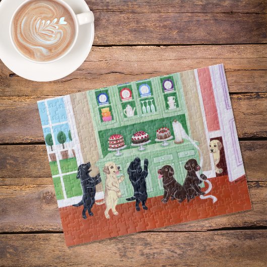 Puzzle Marionnettes du Labrador