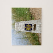 Puzzle Marker Zero à Cape Finisterre, Espagne (Vertical)