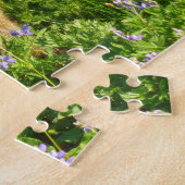 Puzzle Marmot dans le Mont Rainier Fleurs sauvages (Côté)