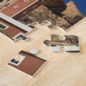 Puzzle MAROC, Anti Atlas, TAFRAOUTE Zone : ADAI, rouge (Côté)