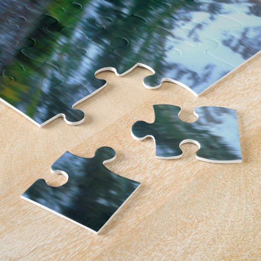 Puzzle Maroon Bells se reflétant dans le lac Maroon (Côté)