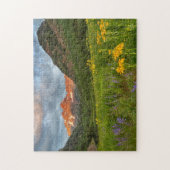 Puzzle Maroon Bells se reflètent dans le lac Maroon calme (Vertical)