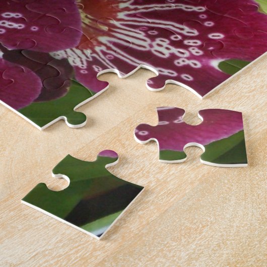 Puzzle Maroon Orchids II (Côté)