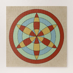Puzzle Marque de sortie Suffolk Hexafoil (Daisy Wheel)