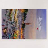 Puzzle Marrakech, Maroc - Place Jemaa el Fnaa (Horizontal)
