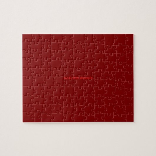 Puzzle marron (Horizontal)