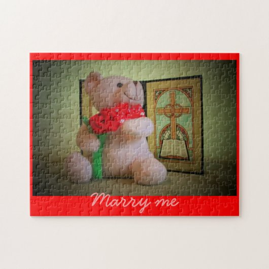 Puzzle Marry me - Valenpuzzle (Horizontal)