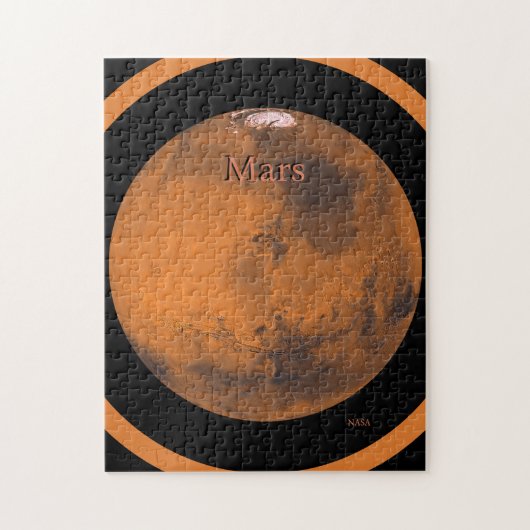 Puzzle Mars Globe par la NASA (Vertical)
