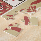 Puzzle Marsala Marsala Marsala Motif en Carrelage (Côté)