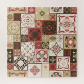 Puzzle Marsala Marsala Marsala Motif en Carrelage (Horizontal)