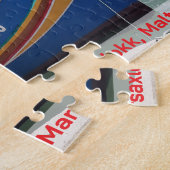 Puzzle Marsaxlokk Bateaux de pêche Malte (Côté)