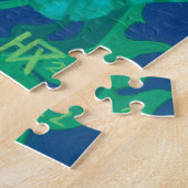 Puzzle Marsh Marigold Fleurs sauvages d'été peinture flor (Côté)