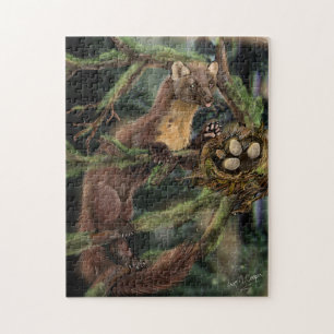 Puzzle Marten européen