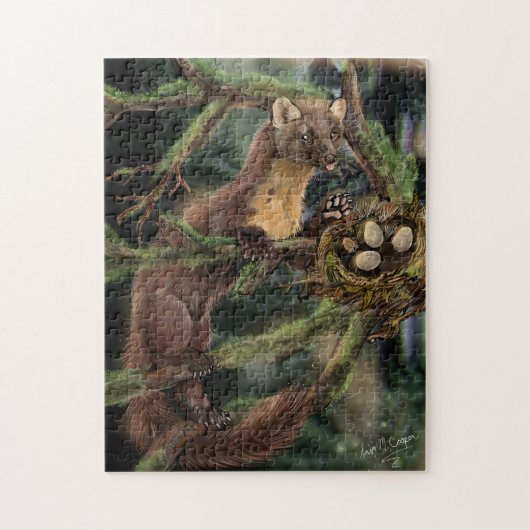Puzzle Marten européen (Vertical)