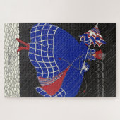 Puzzle Martha Romme création de couture « Pluvoise » (Horizontal)