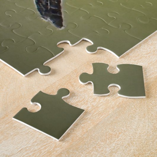 Puzzle Martin-pêcheur (Côté)