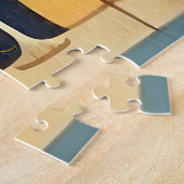 Puzzle Martini de dernière commande de Noël rétro des ann (Côté)