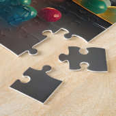 Puzzle Martini futuriste à circuit imprimé atomique (Côté)