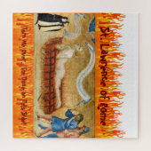 Puzzle Martyre du Saint-Laurent, avec deux religieuses (M (Horizontal)