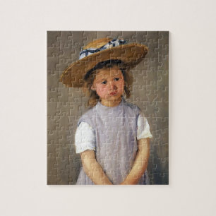 Puzzle Mary Cassatt : Enfant dans un Casquette en paille