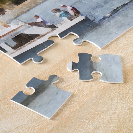 Puzzle Maryland - Cabine Cruiser par Baltimore Skyline (Côté)