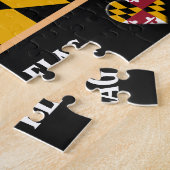 Puzzle Maryland Flag & Maryland State USA /America (Côté)