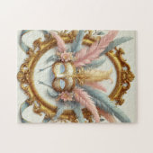 Puzzle Mascarade de velours – Élégance royale (Horizontal)