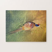 Puzzle masculin de faisan (Horizontal)