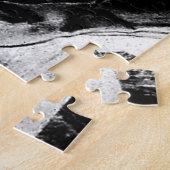 Puzzle Masculine Cool Moderne Noir Et Blanc Cowboy Art (Côté)