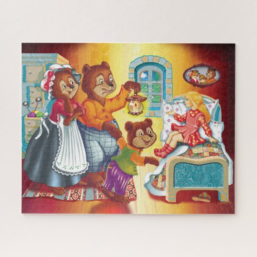 Puzzle Masha et 3 ours (Horizontal)