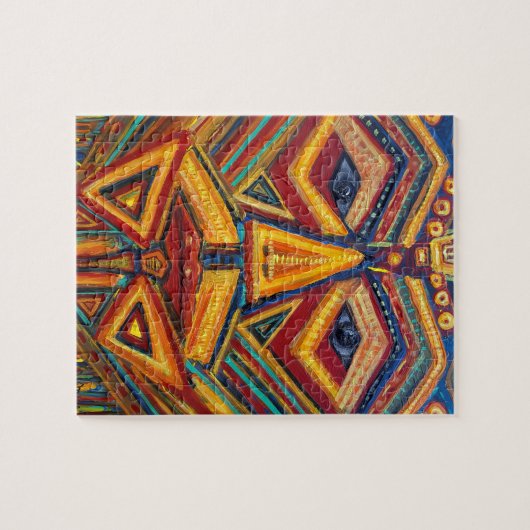 Puzzle Mask Legpuzzel (Horizontaal)