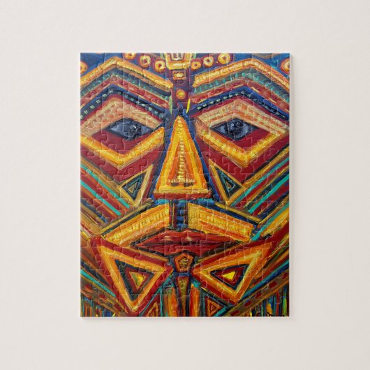 Puzzle Mask Legpuzzel (Verticaal)