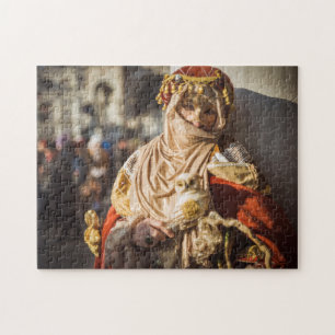 Puzzle Masque de carnaval du Moyen-Orient à Venise